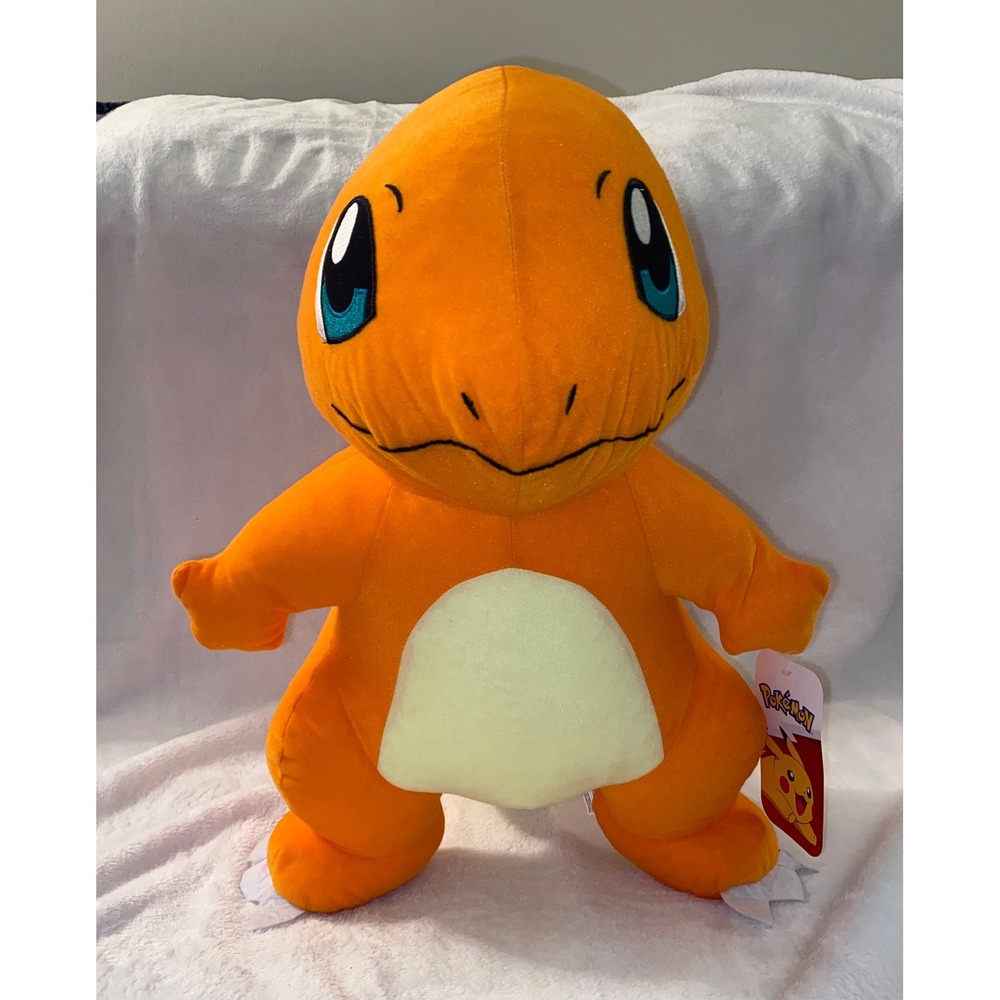 2024 Toy Factory Nintendo Pokemon Charmander Large Jumbo 20 inch Plush ~ New